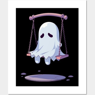 sad ghost Posters and Art